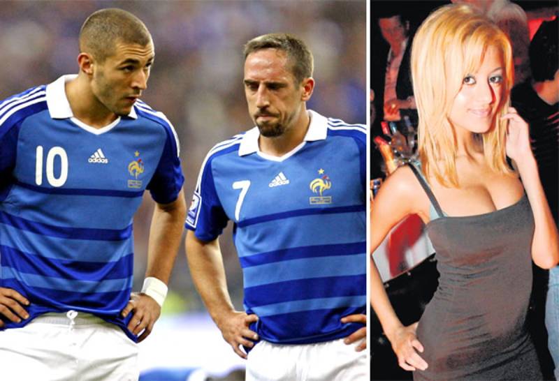 Franck Ribéry & Karim Benzema scandal